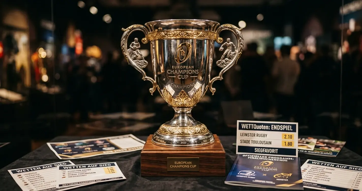 European Champions Cup Wetten – Trophäe und Wettquoten für Europas bestes Klub-Rugby-Turnier