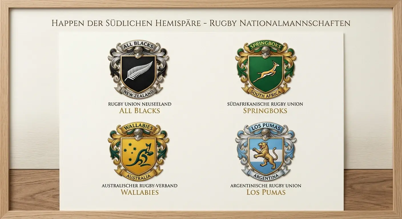 Die vier Nationen des Rugby Championship: All Blacks, Springboks, Wallabies und Los Pumas im Wettüberblick