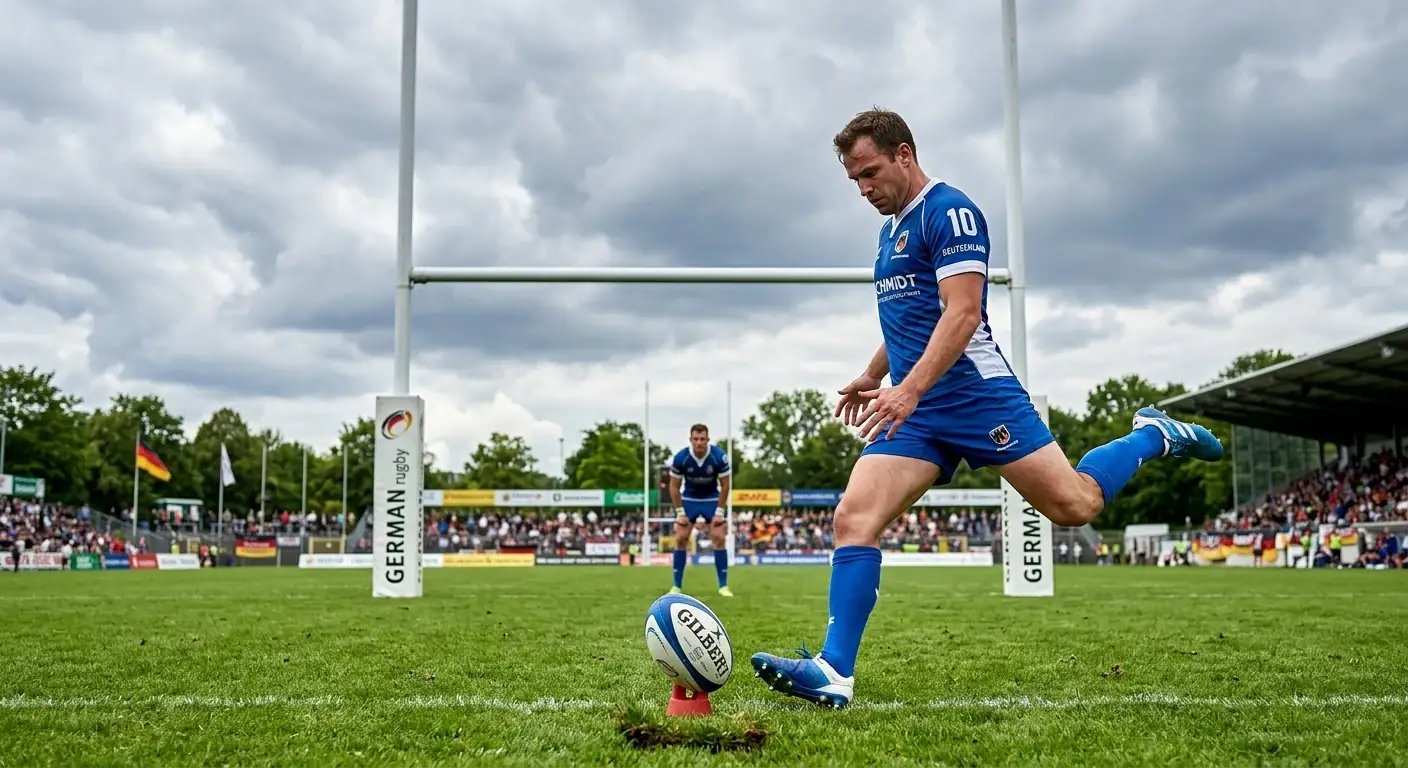 Penalty-orientiertes Rugby-Team beim Straftritt – Einfluss auf Gesamtpunkte bei Rugby Wetten