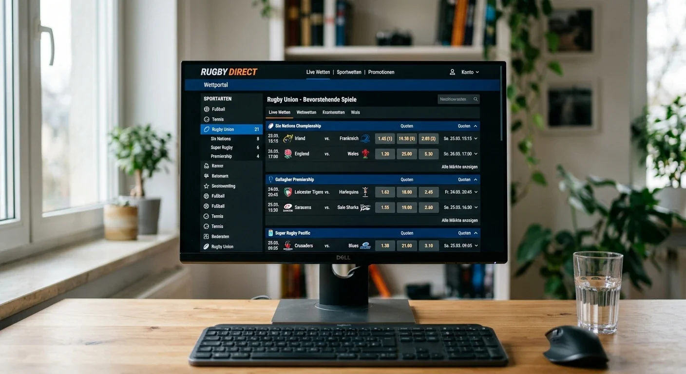 Rugby Union als Nischensportart im deutschen Wettenmarkt – wachsendes Anbieterangebot