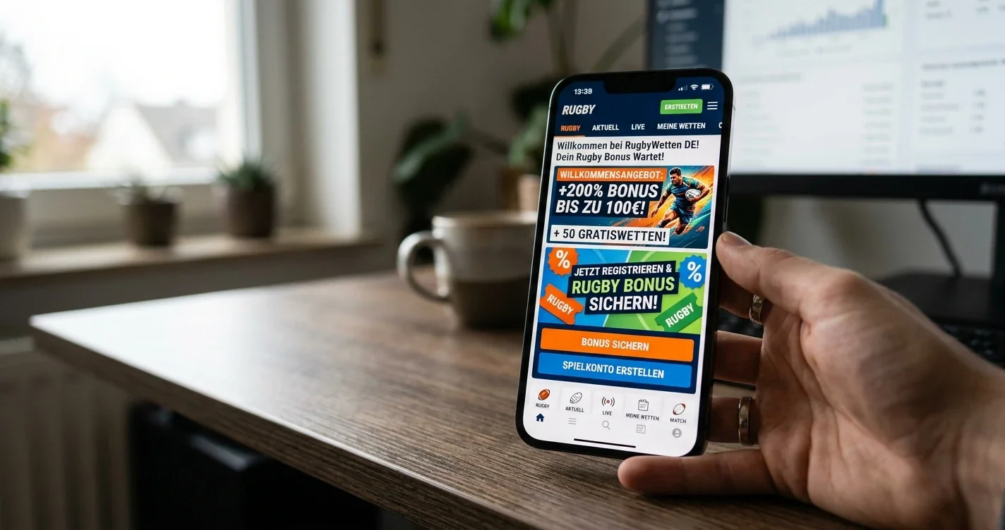 Rugby Wetten Bonus – Willkommensbonus für Rugby Sportwetten in Deutschland richtig nutzen