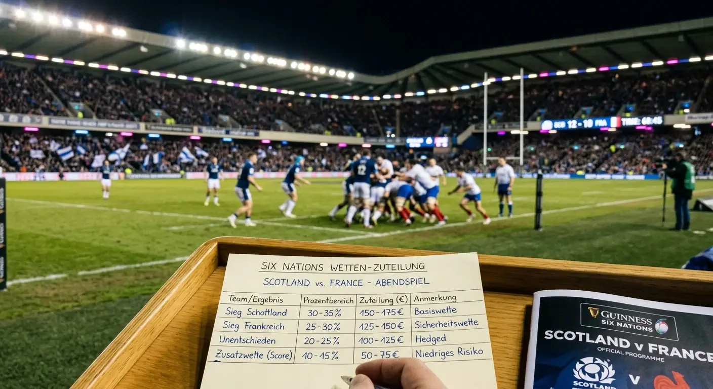 Six Nations Wettbudget-Planung für erfahrene Rugby Sportwetter in Deutschland
