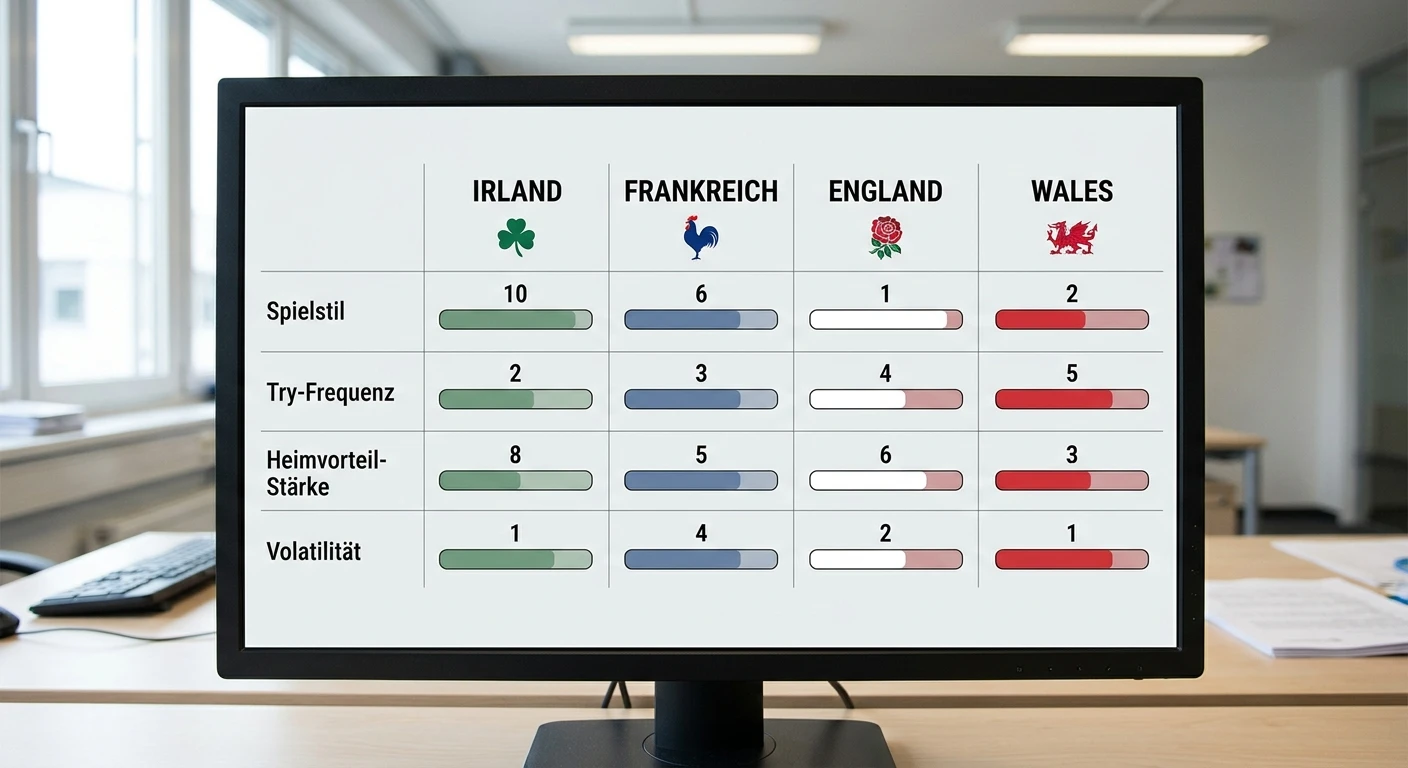 Six Nations Team-Wett-Profile – Stärken, Schwächen und Quotentrends für England, Irland, Frankreich und andere Nationen