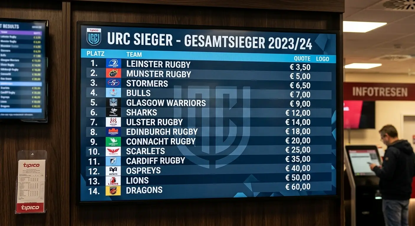 URC Gesamtsieger Wetten – Langzeitwetten auf den United Rugby Championship Gewinner