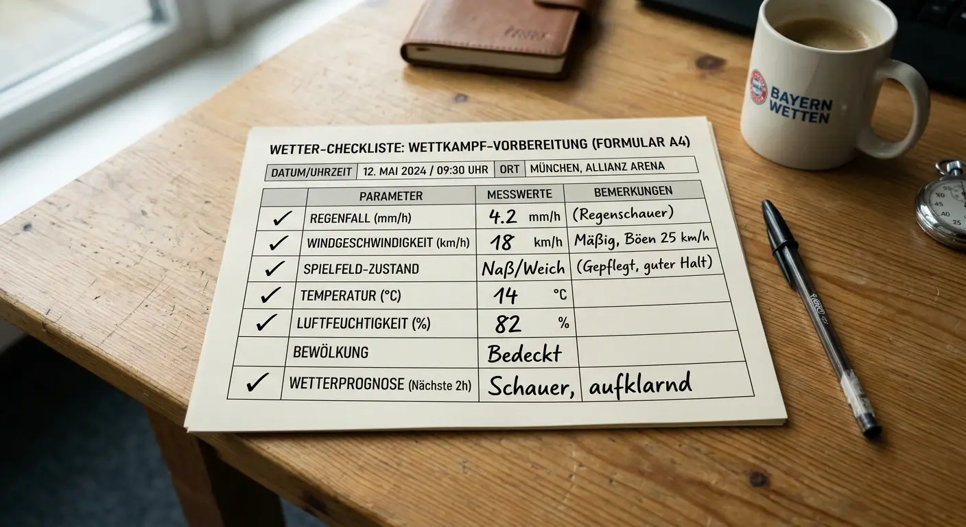Praxis-Checkliste für den Wetter-Check vor Rugby-Wetten auf Über/Unter und Try-Märkte